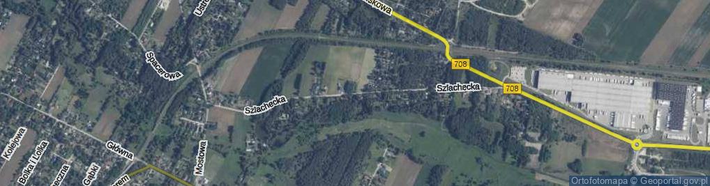 Zdjęcie satelitarne Szlachecka ul.